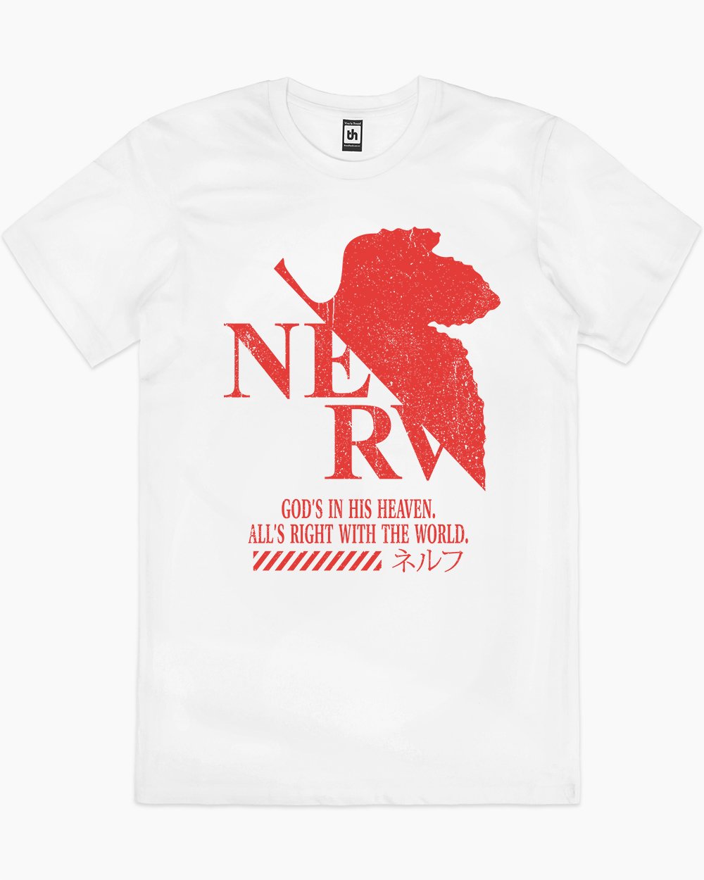 NERV T-Shirt Australia Online #colour_white