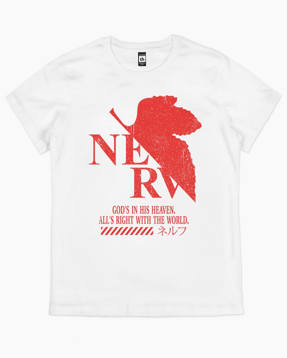 NERV T-Shirt Australia Online #colour_white