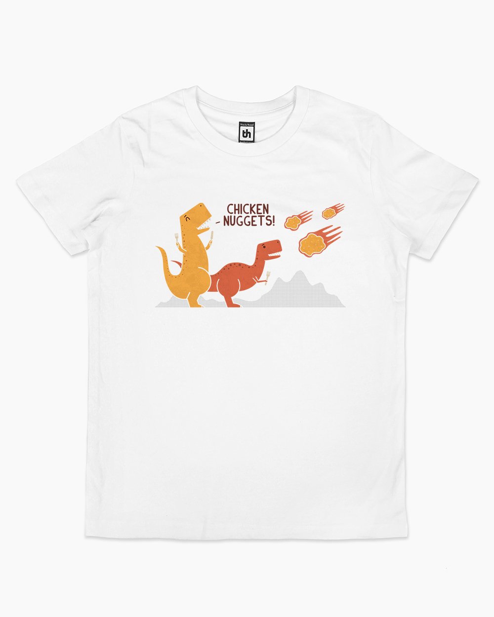 Nuggets Kids T-Shirt Australia Online #colour_white