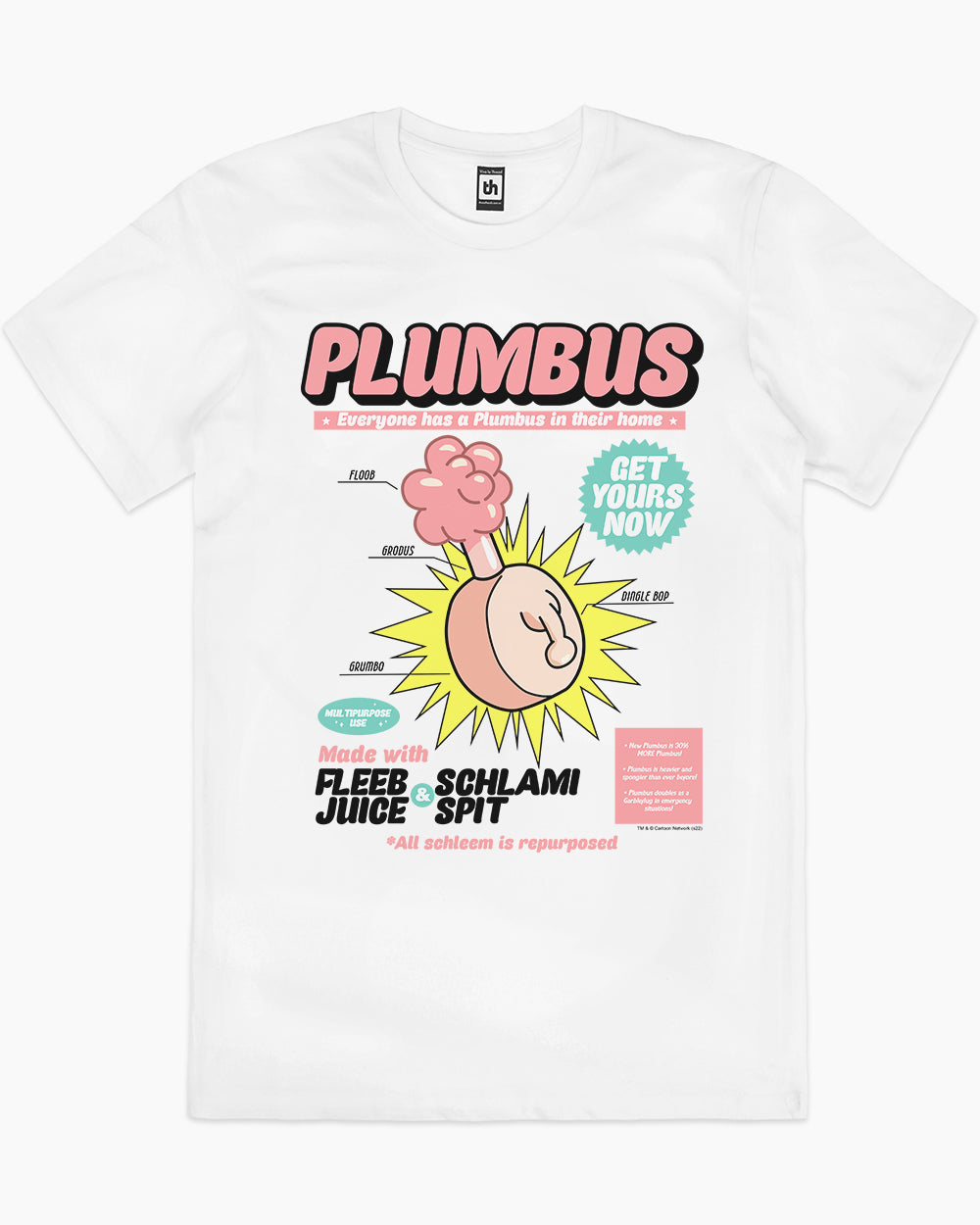 Plumbus T-Shirt Australia Online #colour_white