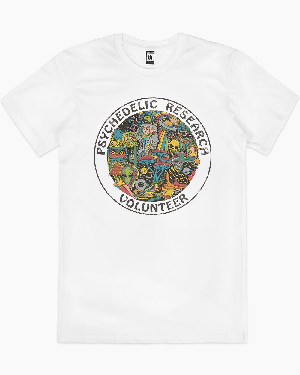 T on sale shirt psychedelic