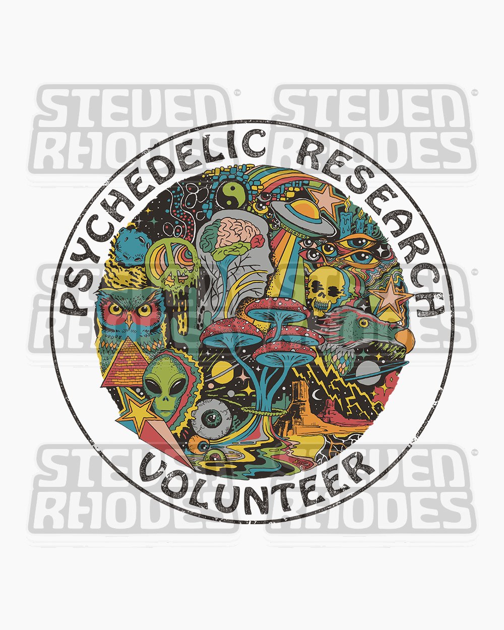 Psychedelic Research Volunteer Sweater Australia Online #colour_white
