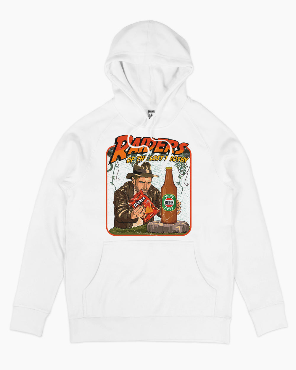 Raiders of the Lost Frothy Hoodie Australia Online #colour_white