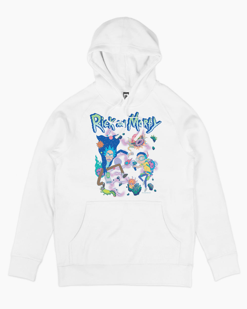 Rick and Morty Creatures Hoodie Australia Online #colour_white