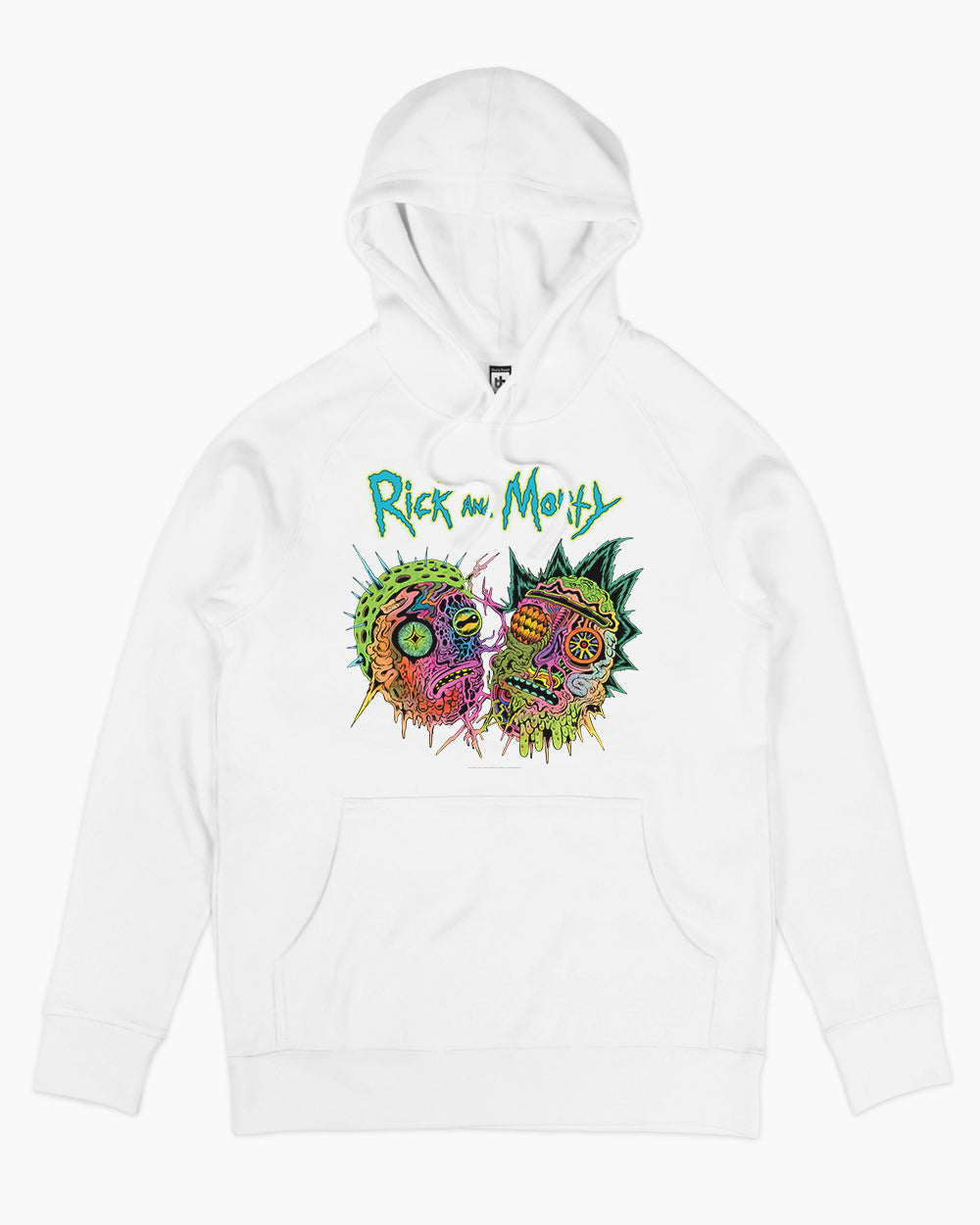 Rick and Morty Psychedelia Hoodie Australia Online #colour_white