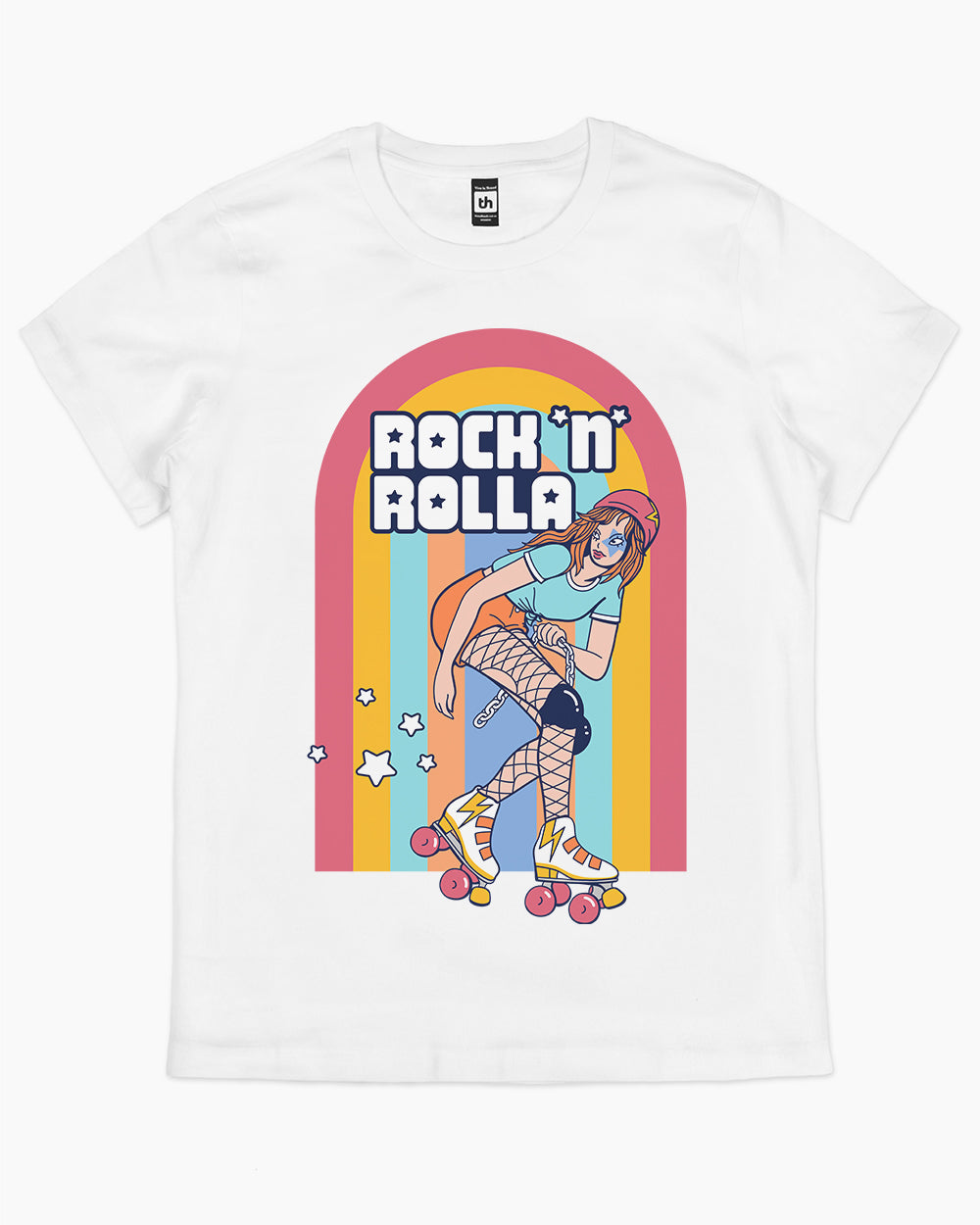 Rock N Rolla T-Shirt Australia Online #colour_white