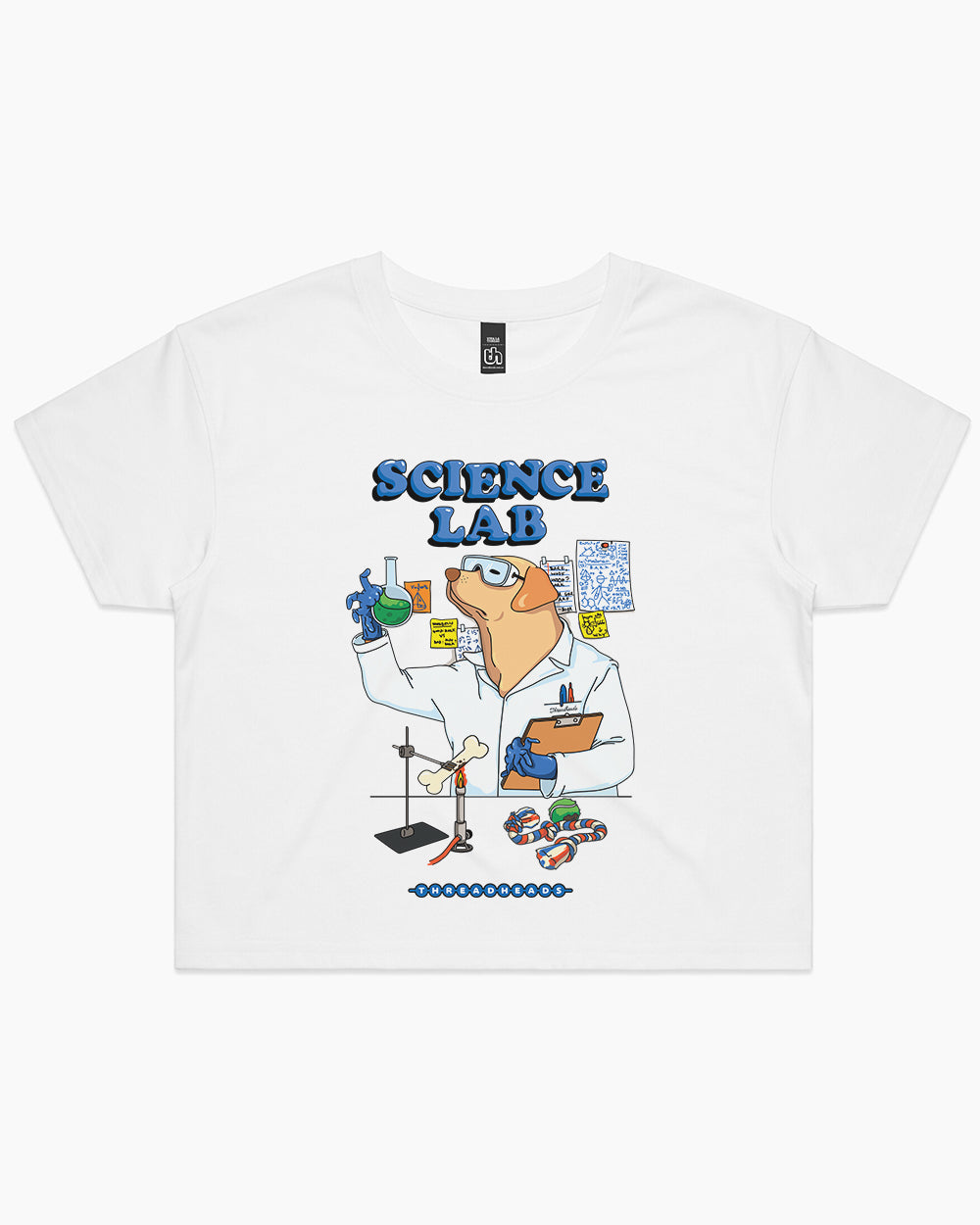 Science Lab Crop Tee | Funny Crop Tee Australia