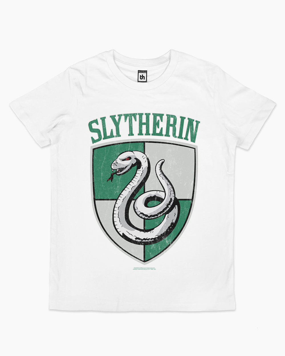 Slytherin Crest Kids T-Shirt Australia Online #colour_white