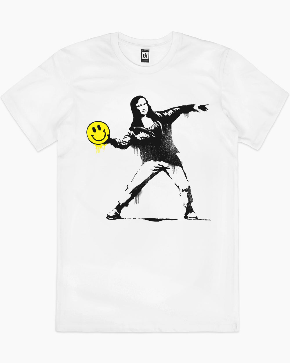 Smile Thrower T-Shirt Australia Online #colour_white