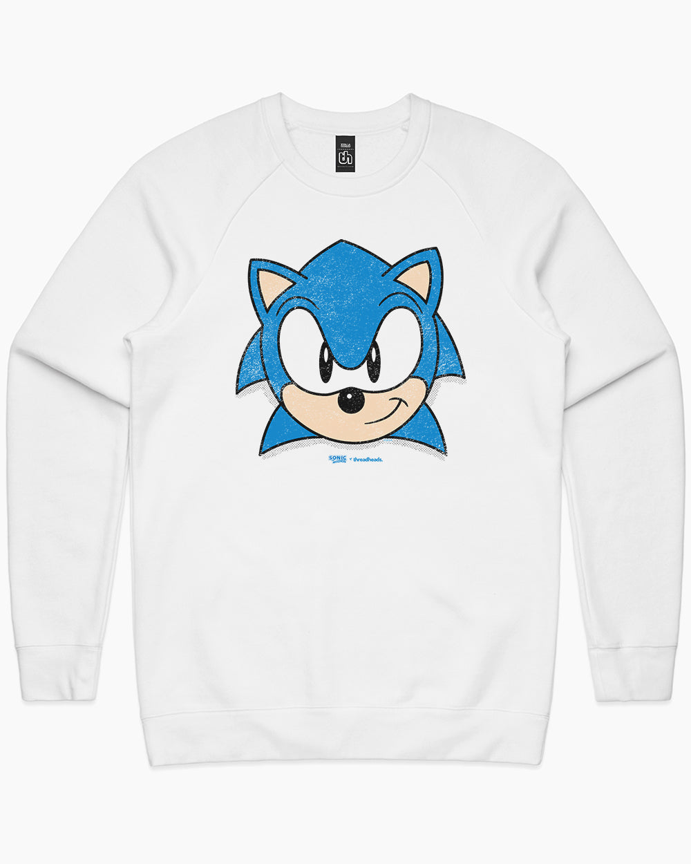 Sonic Face Sweater Australia Online #colour_white
