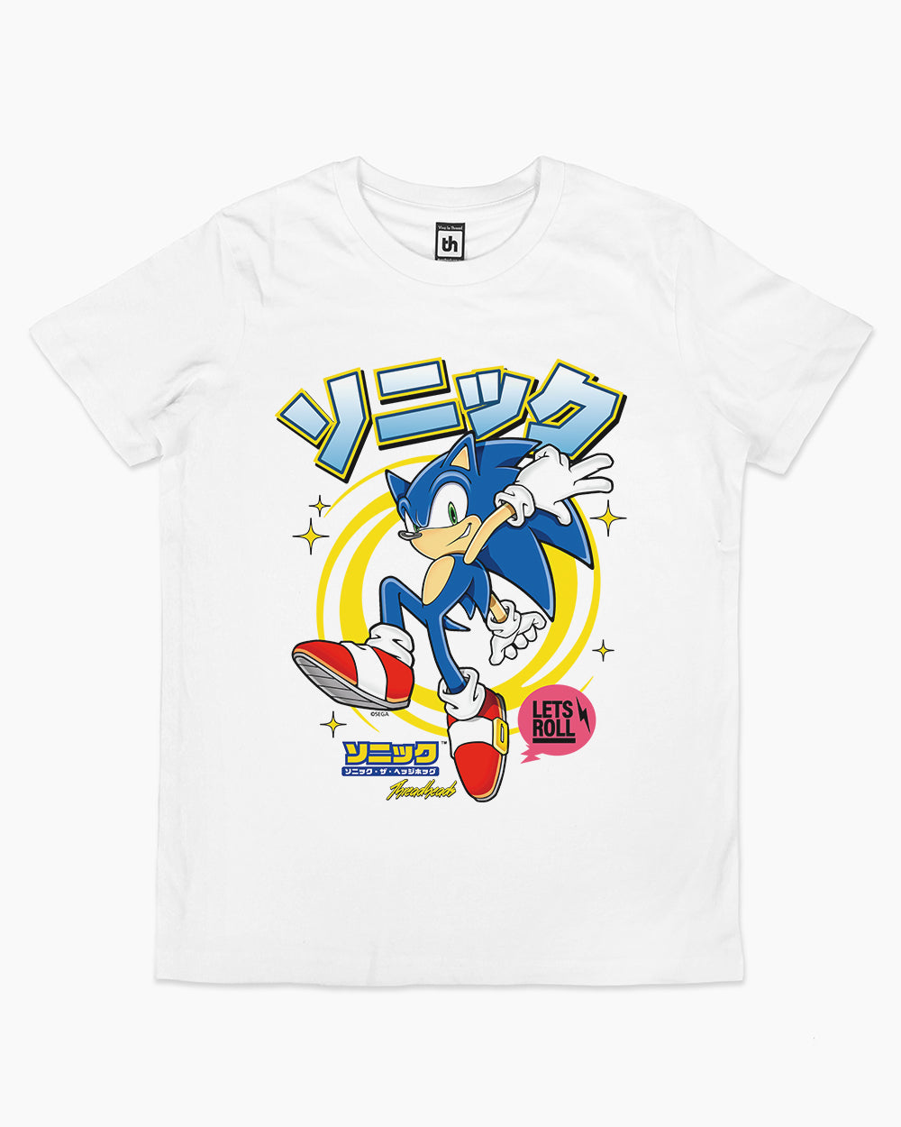Sonic JP Kids T-Shirt Australia Online #colour_white