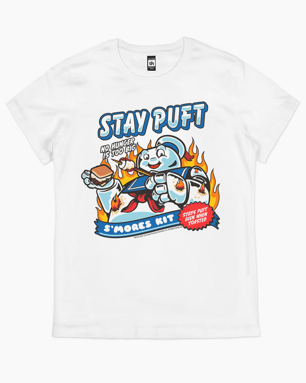 Stay Puft S'mores T-Shirt Australia Online #colour_white