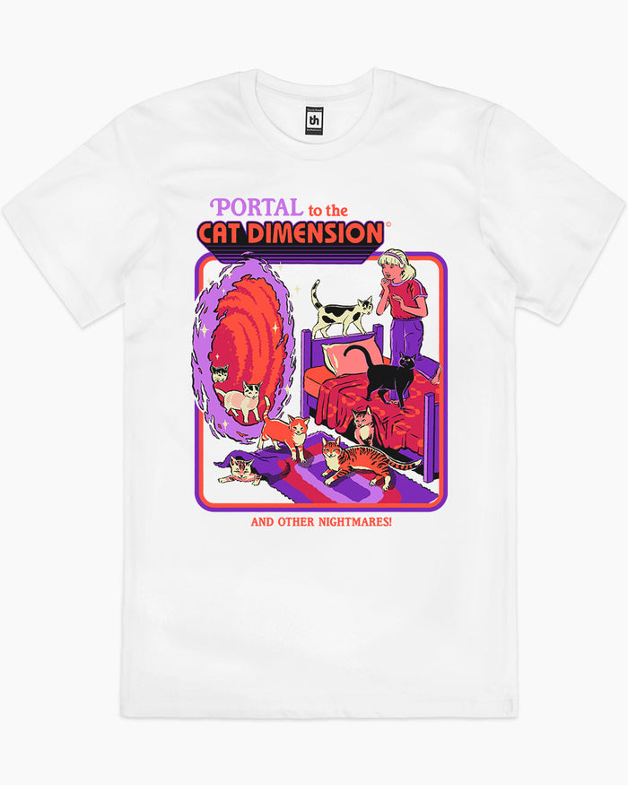 The Cat Dimension T-Shirt | Official Steven Rhodes Merch Australia ...