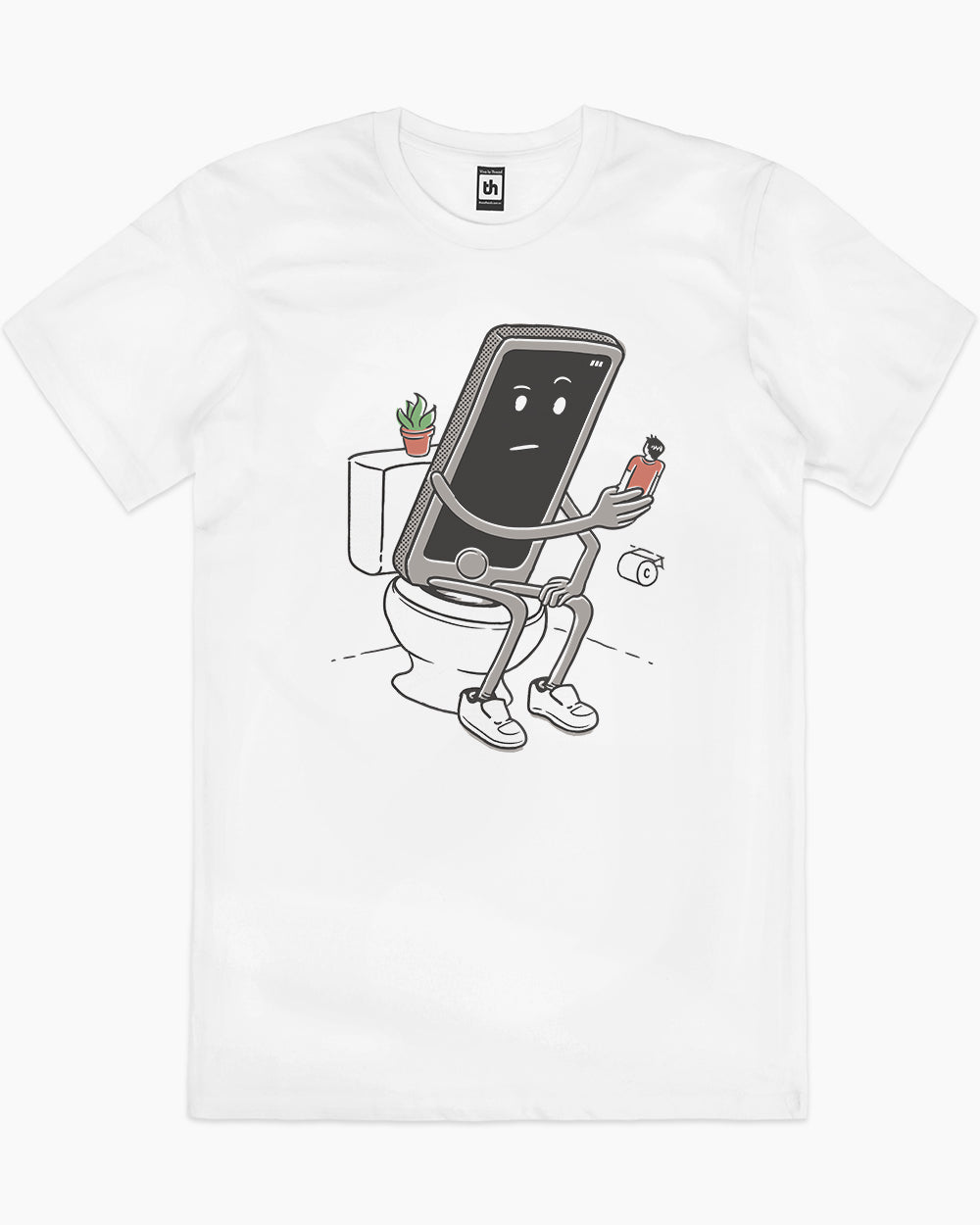 Toilet Humour T-Shirt Australia Online #colour_white