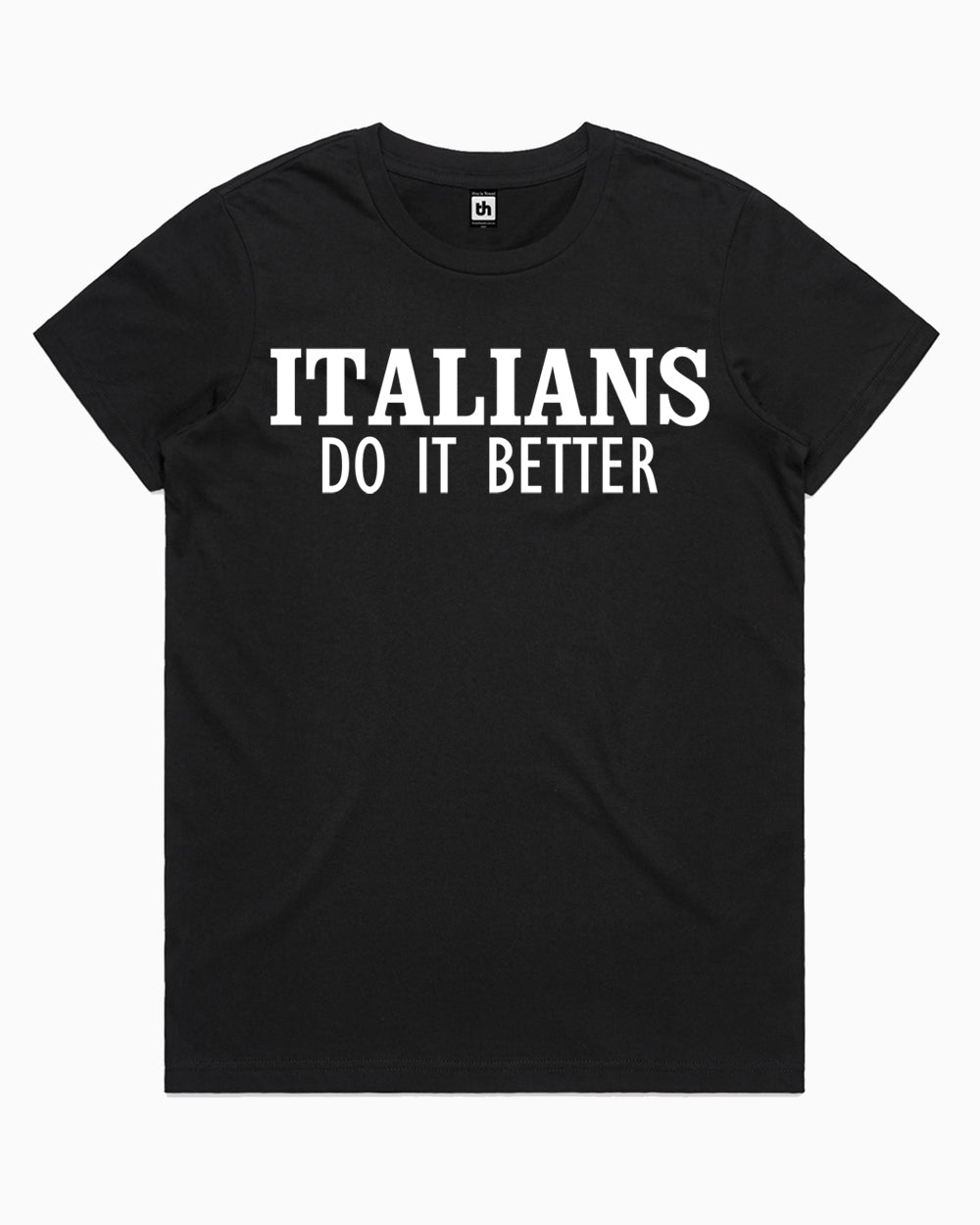 Italians Do It Better Madonna T-Shirt Australia Online #colour_black