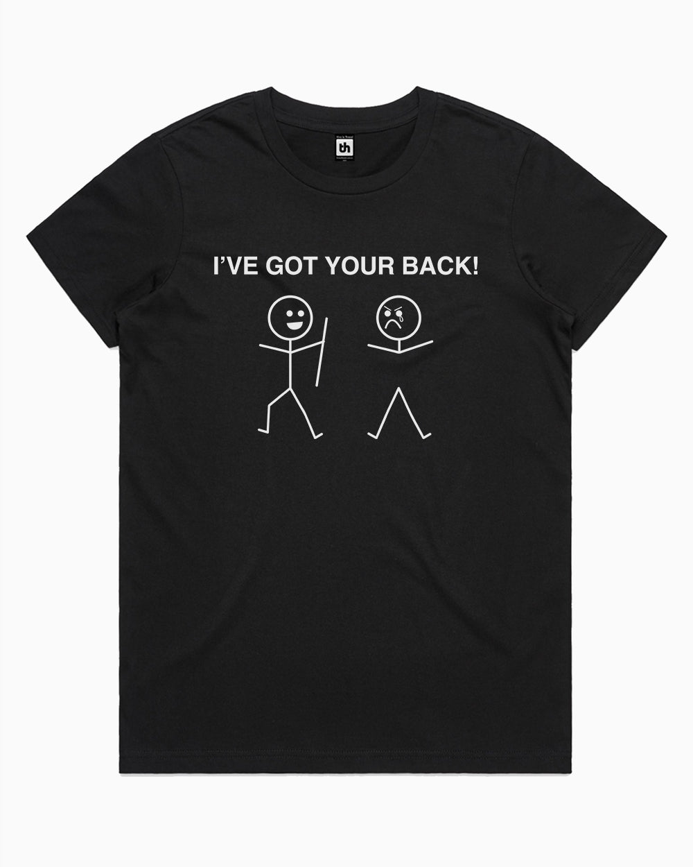 Got Your Back T-Shirt Australia Online #colour_black