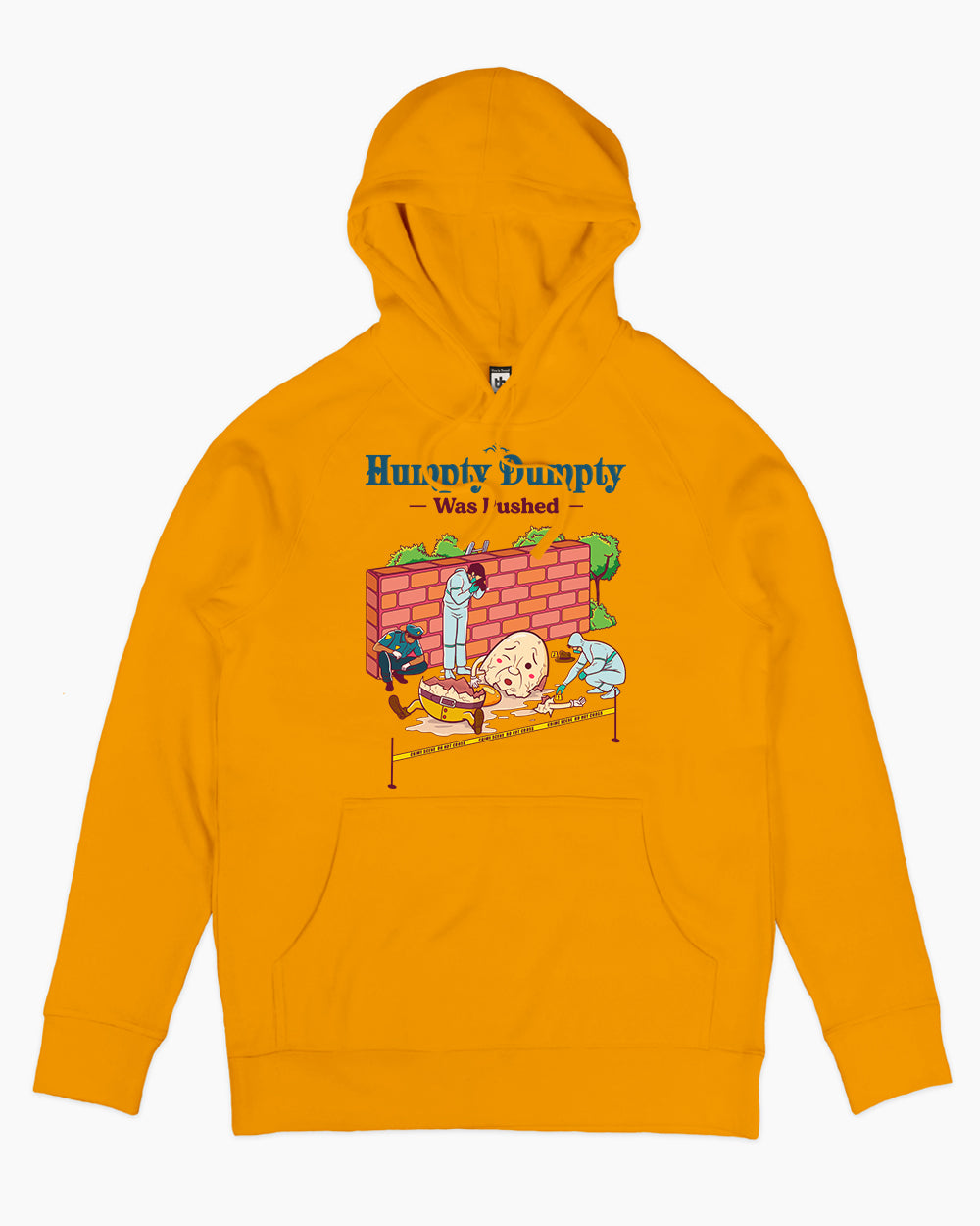Humpty Dumpty was Pushed Hoodie Australia Online #colour_yellow