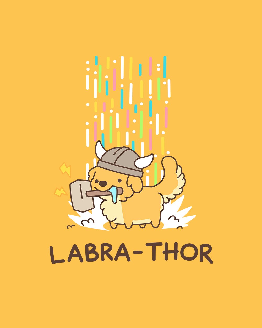 Labrathor T-Shirt Australia Online #colour_yellow