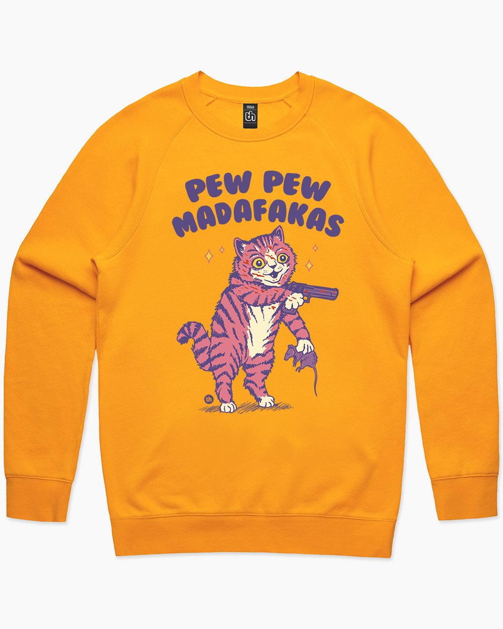 Pew Pew Madafakas Sweater Australia Online #colour_yellow