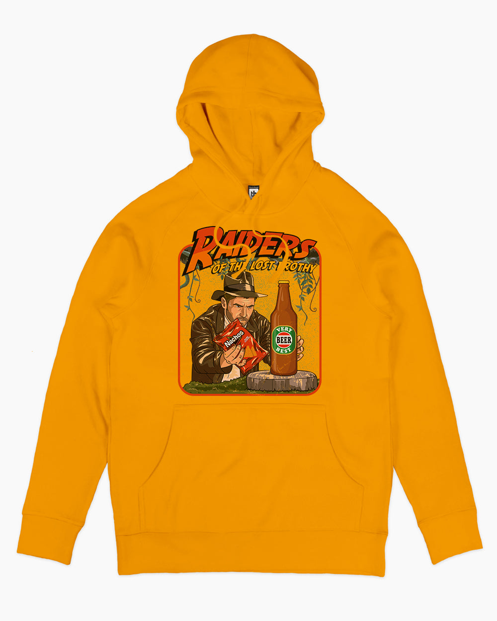 Raiders of the Lost Frothy Hoodie Australia Online #colour_yellow