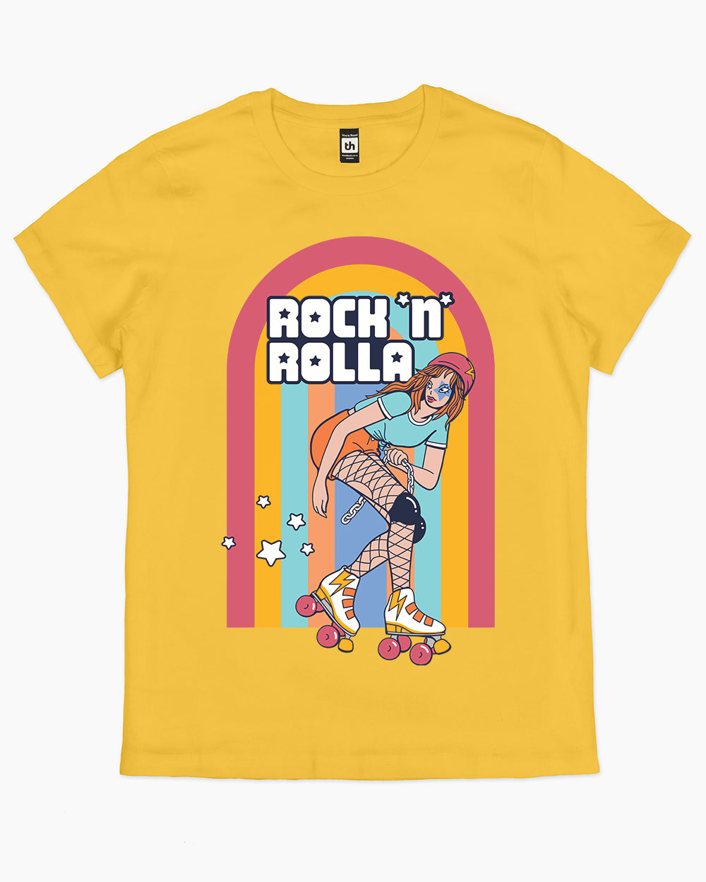 Rock N Rolla T-Shirt Australia Online #colour_yellow